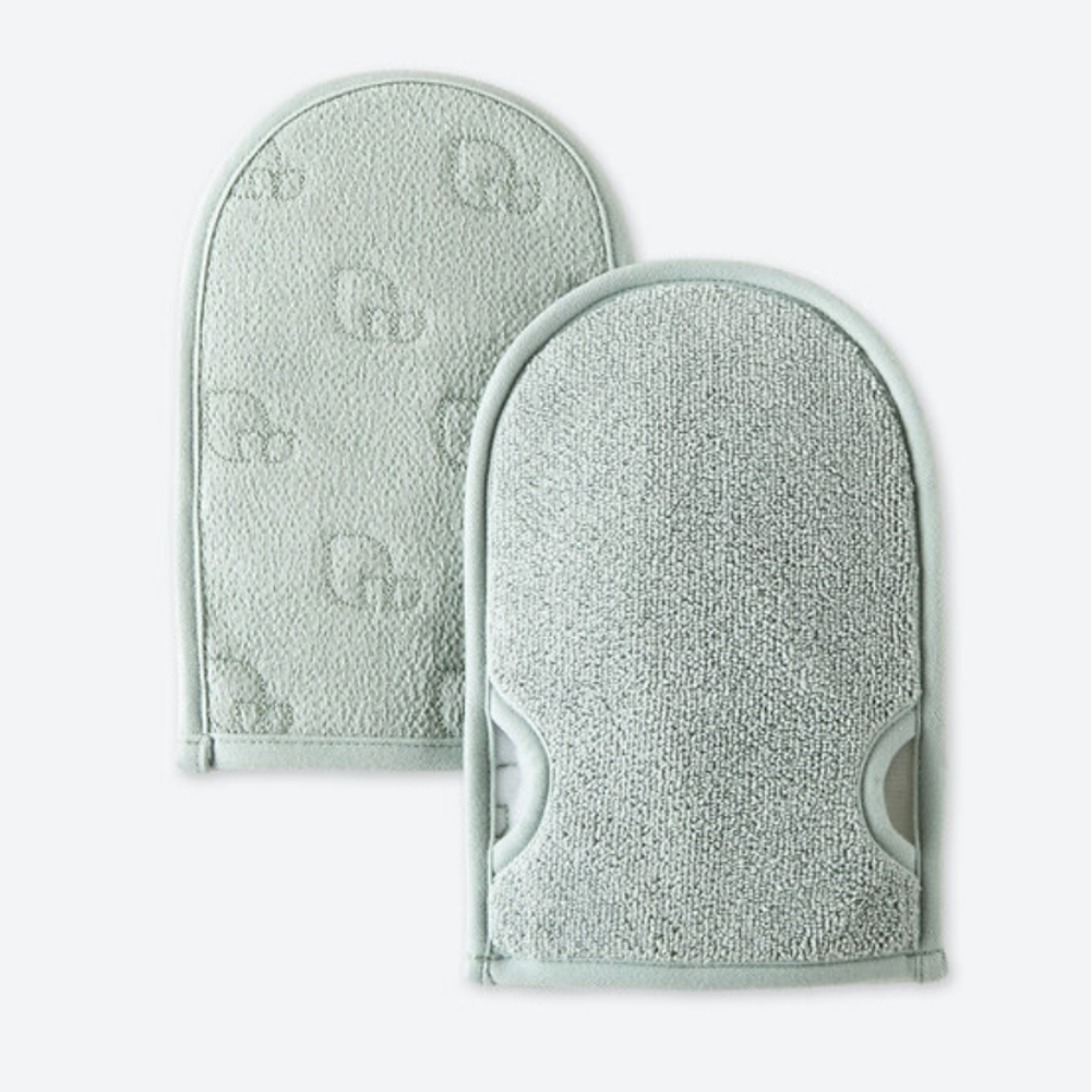 Norwex Body and Face Scrub Mitt, eucalyptus